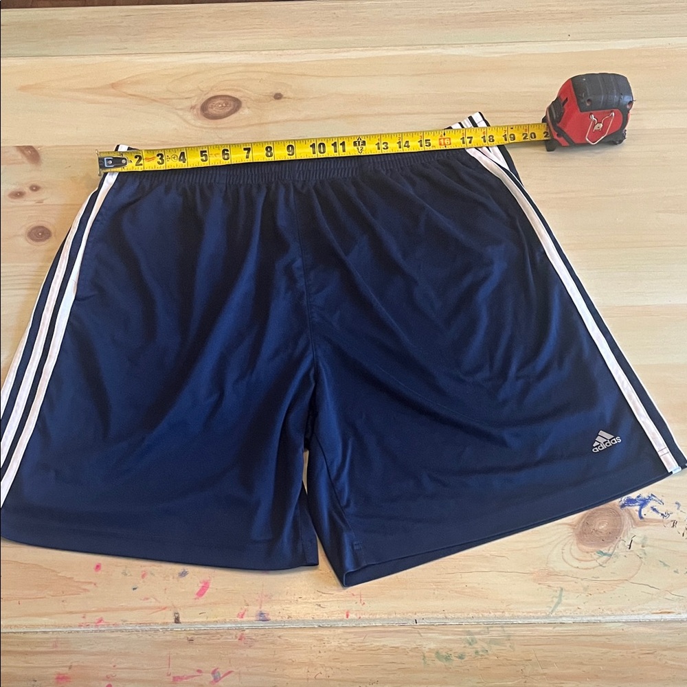 Adidas Men's Dark Blue Athletic Shorts